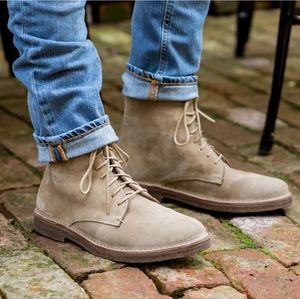 Astorflex Tan Suede Boot Size 9